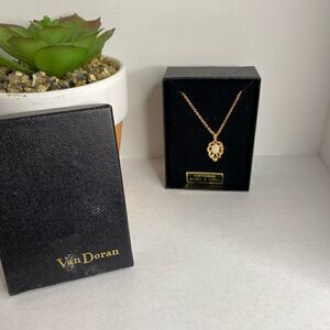 Van Doran Ruby & Opal necklace
